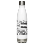Stainless steel water bottle